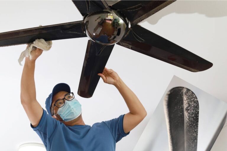 Ceiling Fan Cleaning