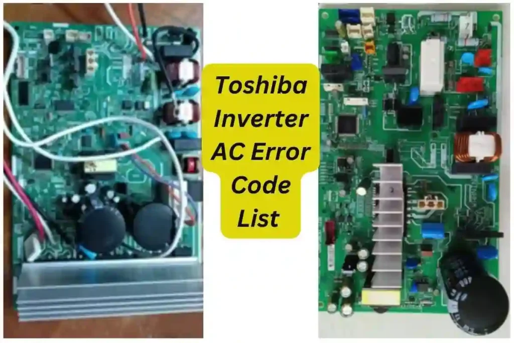 Toshiba Inverter AC Error Code